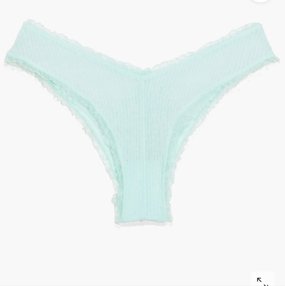 Savage X Fenty Back to the Boudoir Brazilian Blue Light - Picture 5 of 13